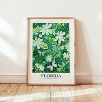 Florida Flower Poster