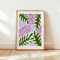 Abstract Flower Poster - Poster - Flower Poster
