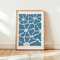 Abstract Flower Poster - Poster - Flower Poster