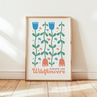 Abstract Flower Poster - Poster - Flower Poster