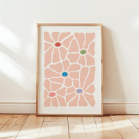 Abstract Flower Poster - Poster - Flower Poster