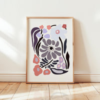 Abstract Flower Poster - Poster - Flower Poster