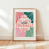 Abstract Flower Poster - Poster - Flower Poster
