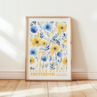Amsterdam Flower Market Poster - Posters - Flower Poster