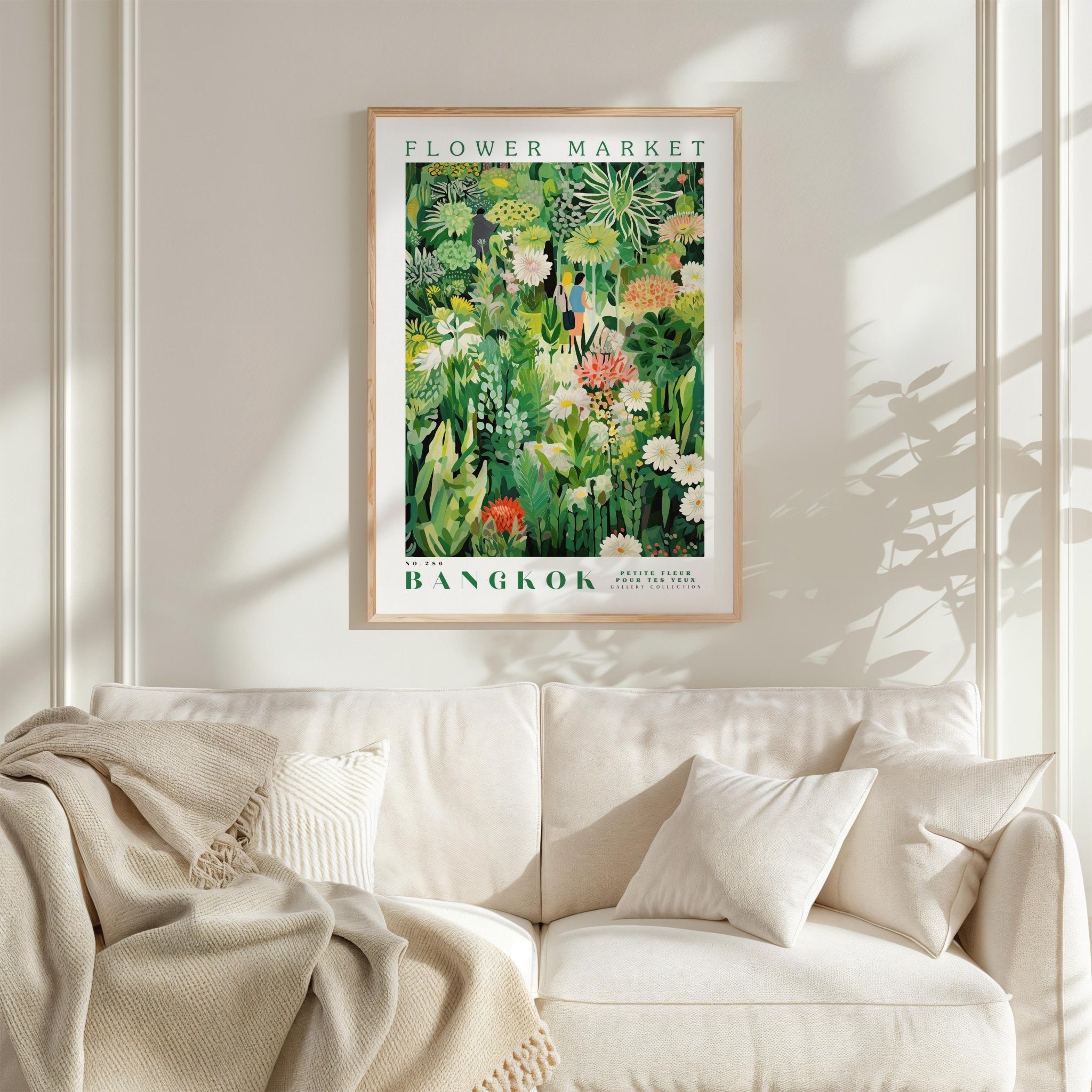 Bangkok Flower Market Poster - Poster - Flower Poster