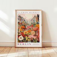 Berlin Flower Market Poster - Posters - Flower Poster