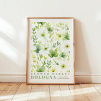 Bologna Flower Market Poster - Posters - Flower Poster