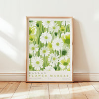 Dallas Flower Market Poster - Posters - Flower Poster