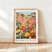 Dublin Flower Market Poster - Posters - Flower Poster