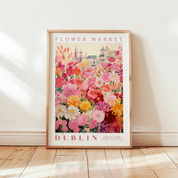 Dublin Flower Market Poster - Posters - Flower Poster