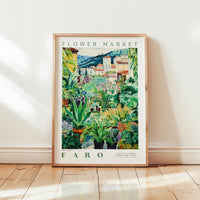 Faro Flower Market Poster - Posters - Flower Poster