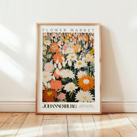 Johannesburg Flower Market Poster - Posters - Flower Poster