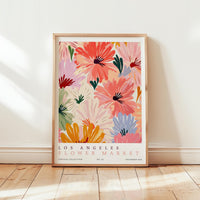 Los Angeles Flower Market Poster - Posters - Flower Poster