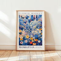 Manhattan Flower Market Poster - Posters - Flower Poster