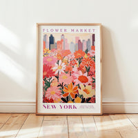 New York Flower Market Poster - Posters - Flower Poster