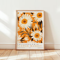 Philadelphia Flower Market Poster - Posters - Flower Poster
