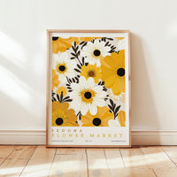 Sedona Flower Market Poster - Posters - Flower Poster