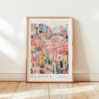 Sydney Flower Market Poster - Posters - Flower Poster