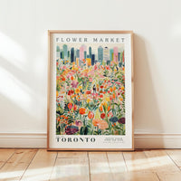 Toronto Flower Market Poster - Posters - Flower Poster