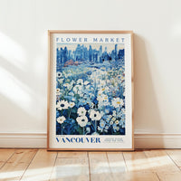 Vancouver Flower Market Poster - Poster - Flower Poster