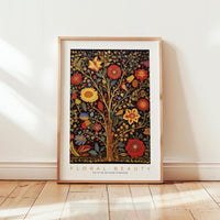 Whimsical Floral Pattern Poster - Poster - Flower Poster