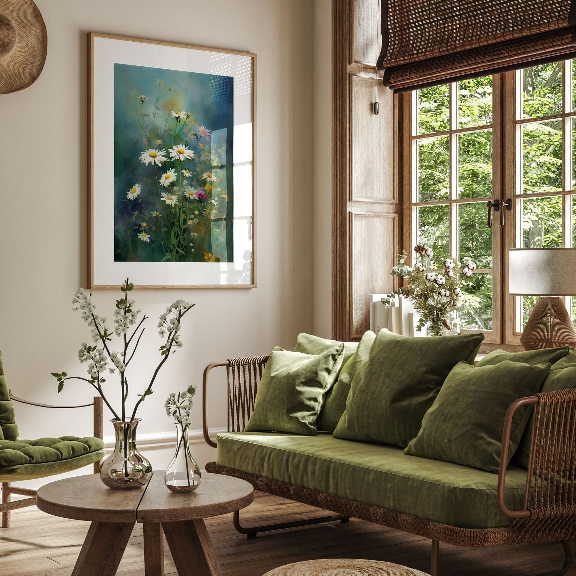 Vintage Flowers - Flower Poster