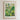 The image is a framed poster depicting a vibrant and lush flower market in Barcelona, Spain.