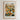The image is a framed poster depicting a vibrant and colorful flower market in Kuwait City.