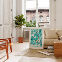 South Carolina Flower Poster