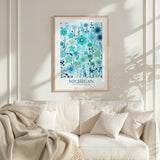 Michigan Flower Poster
