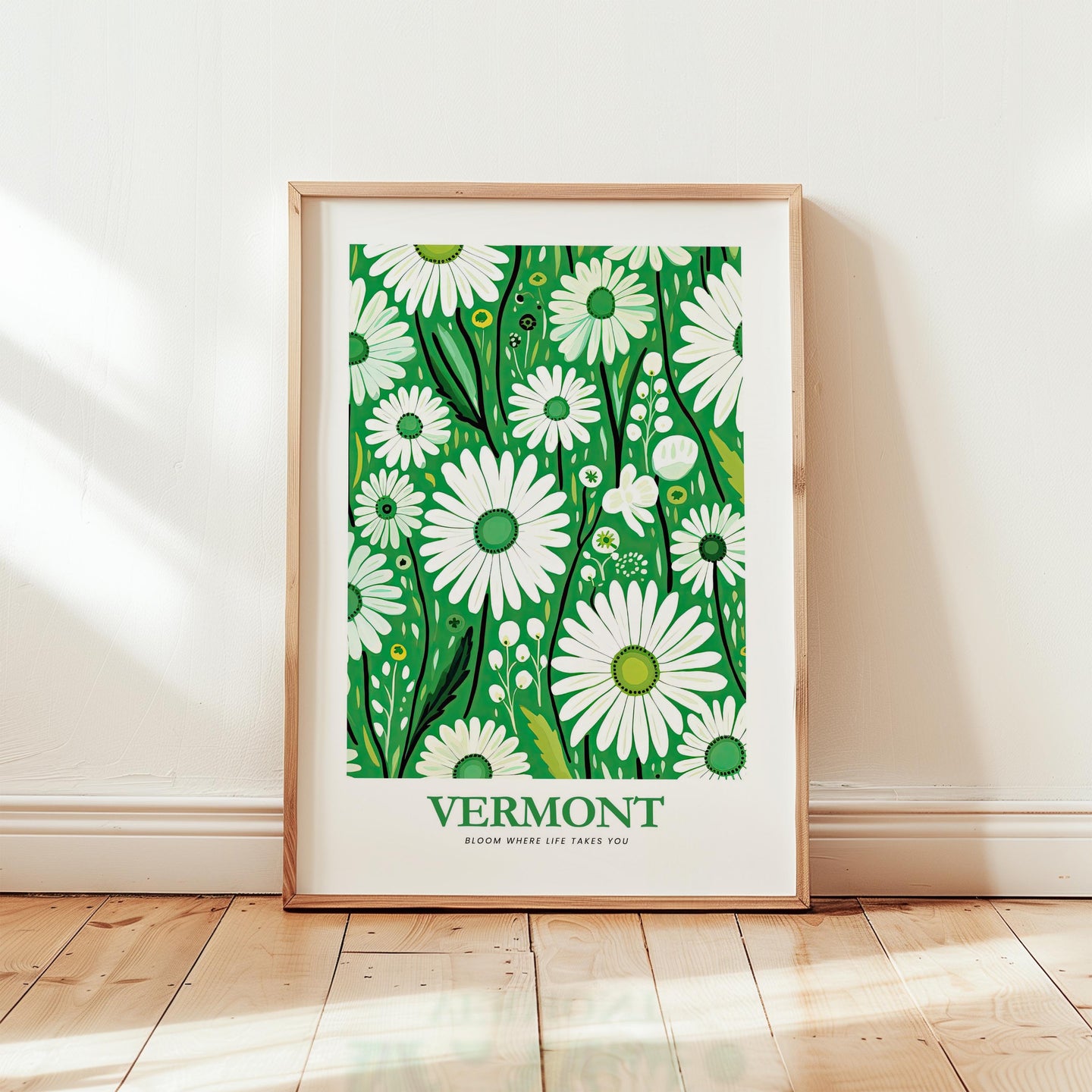 Vermont Flower Poster