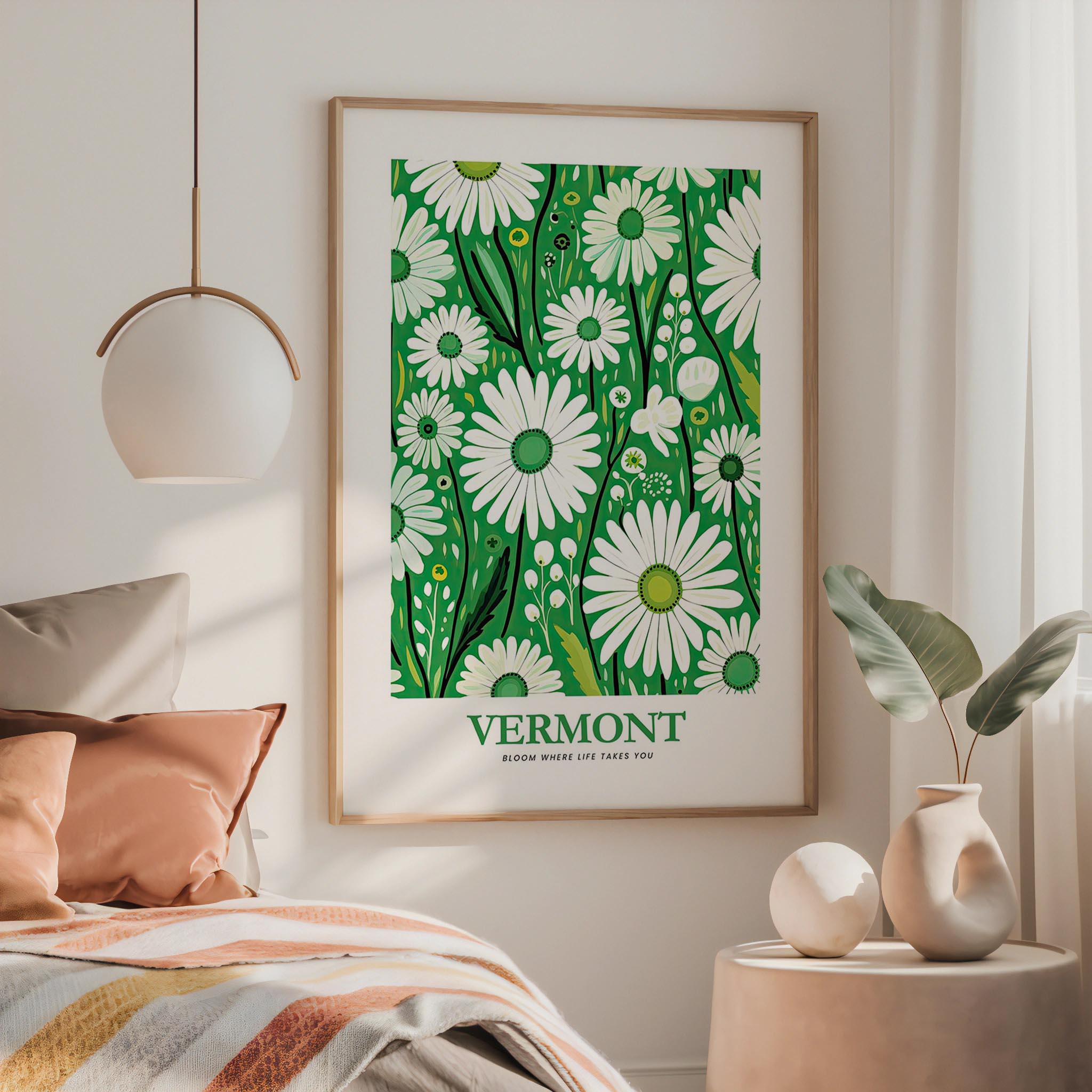 Vermont Flower Poster