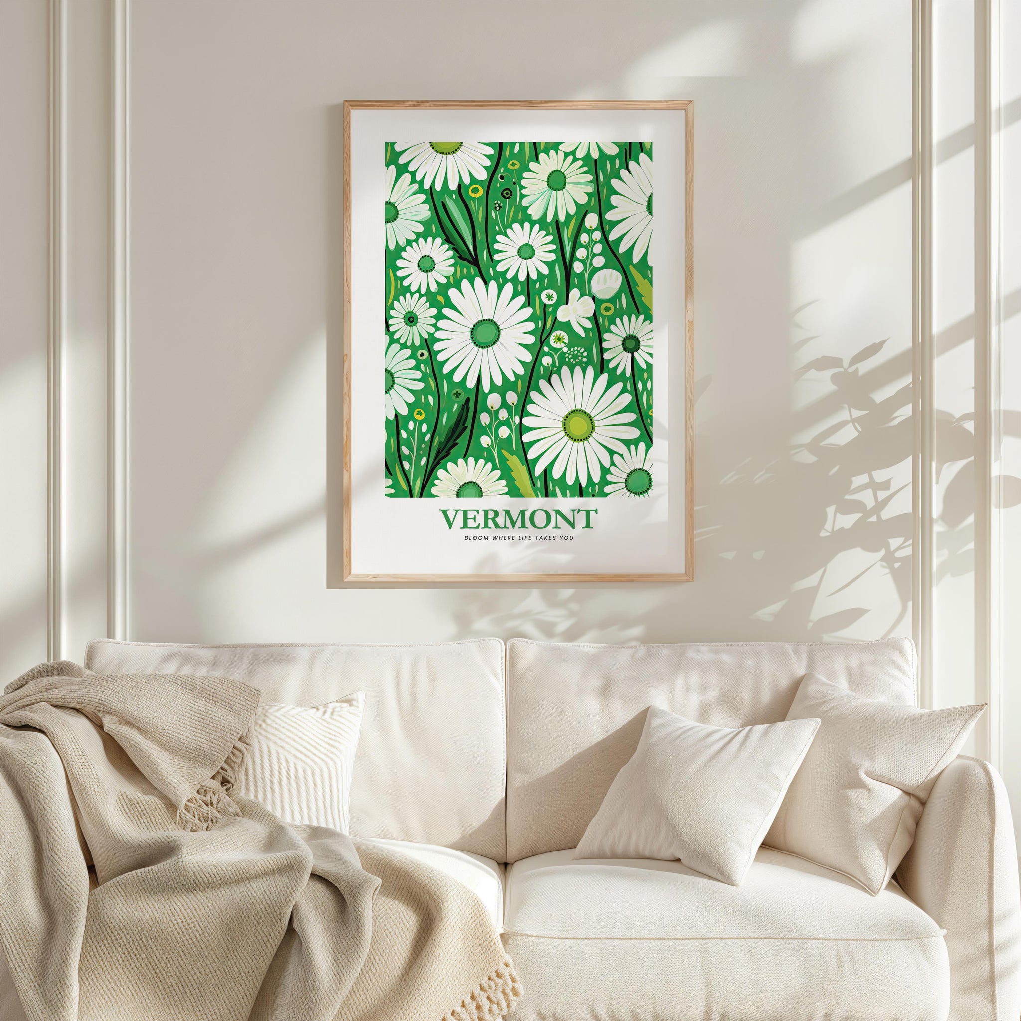 Vermont Flower Poster