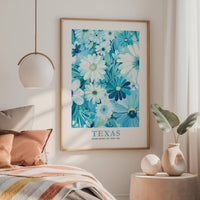 Texas Flower Poster