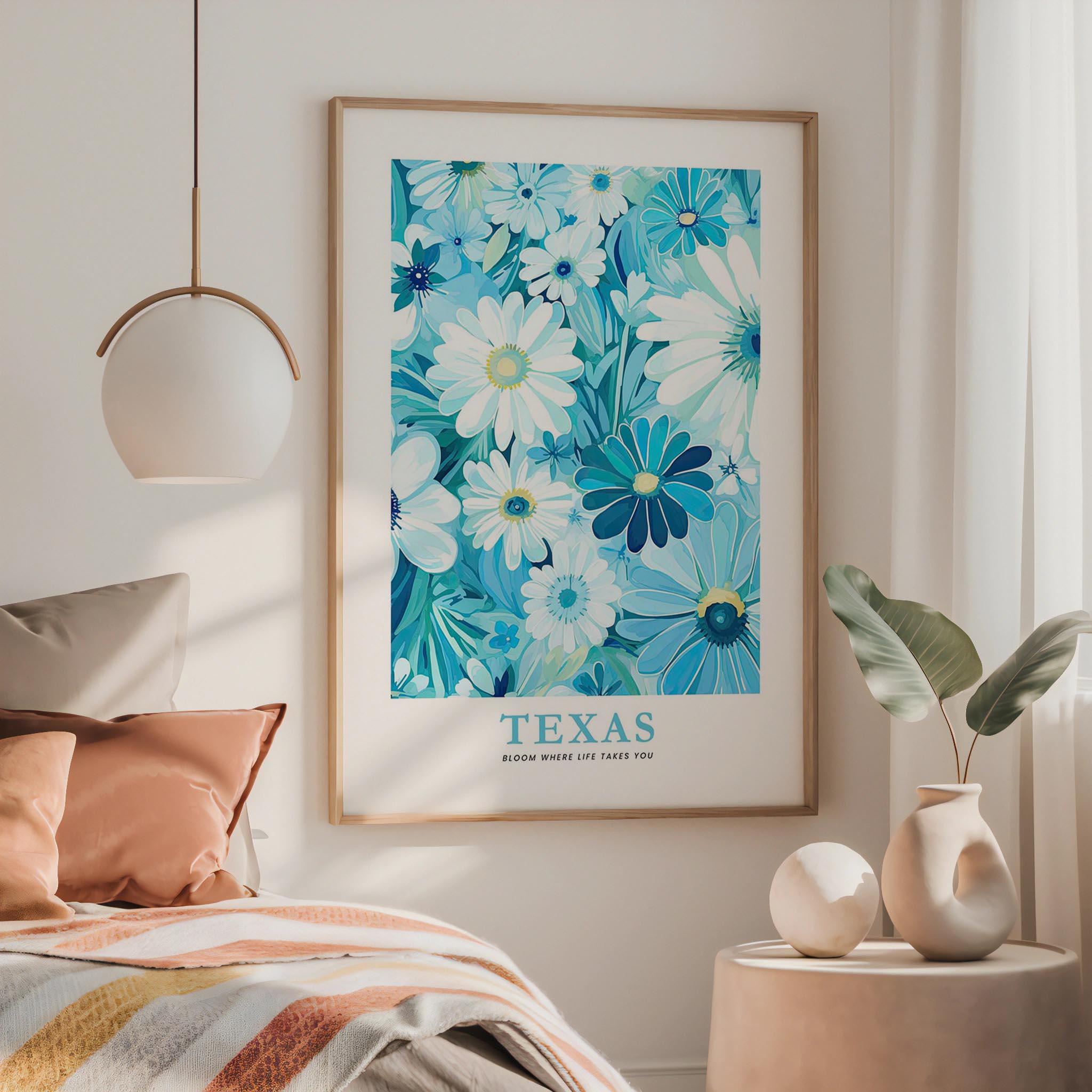 Texas Flower Poster
