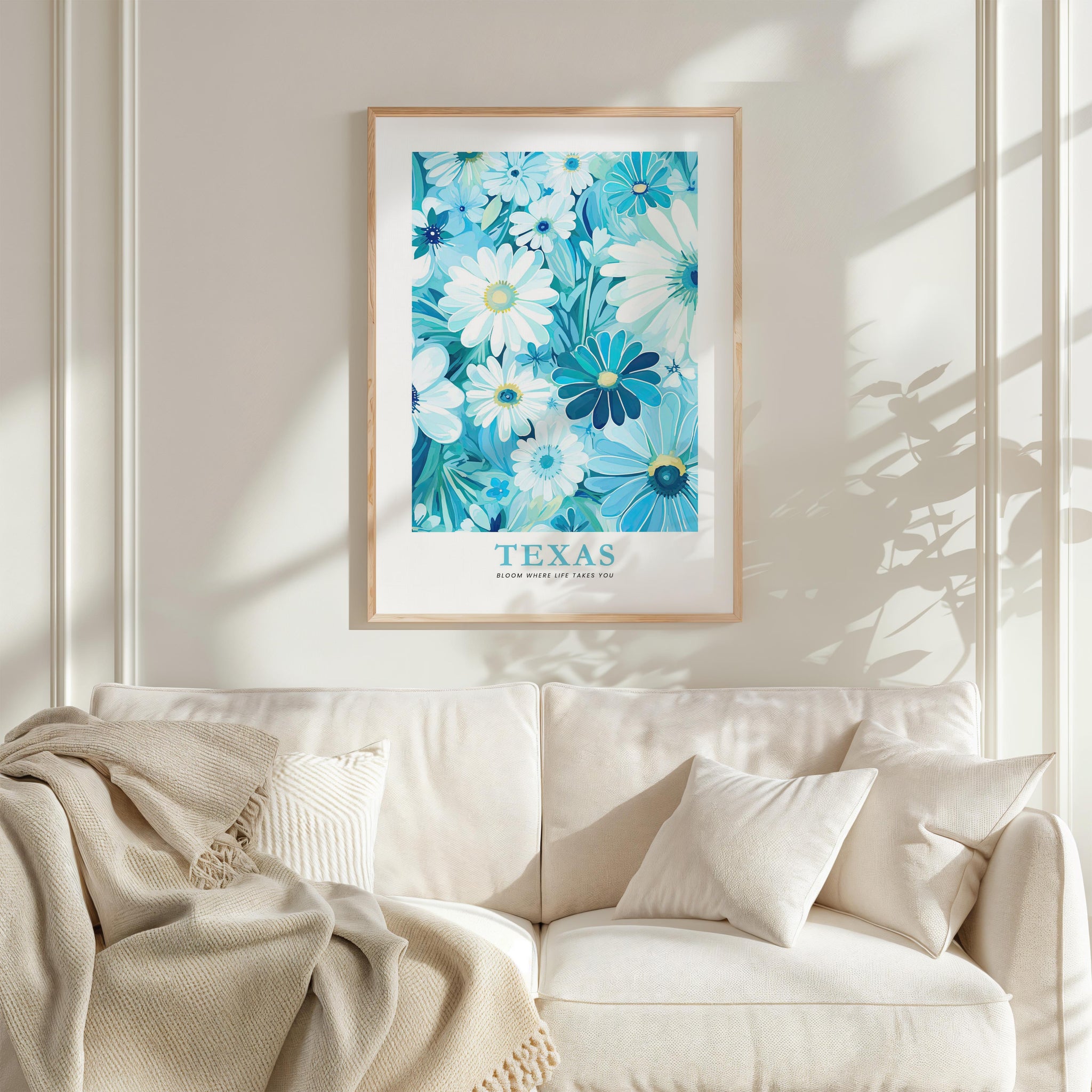 Texas Flower Poster