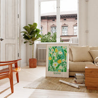 Maine Flower Poster