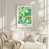 Maine Flower Poster