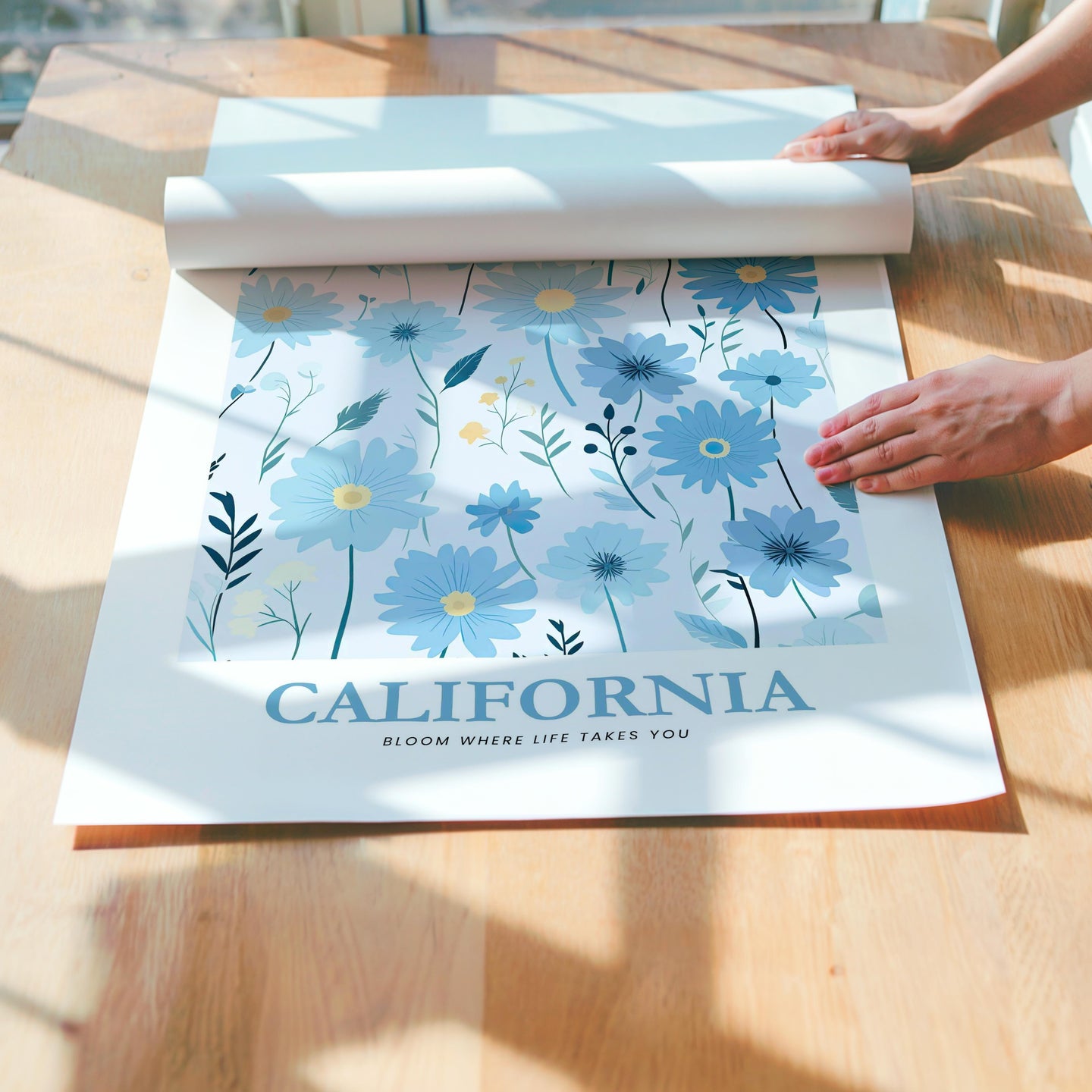 California Flower Poster