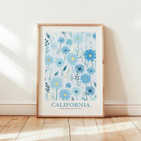 California Flower Poster