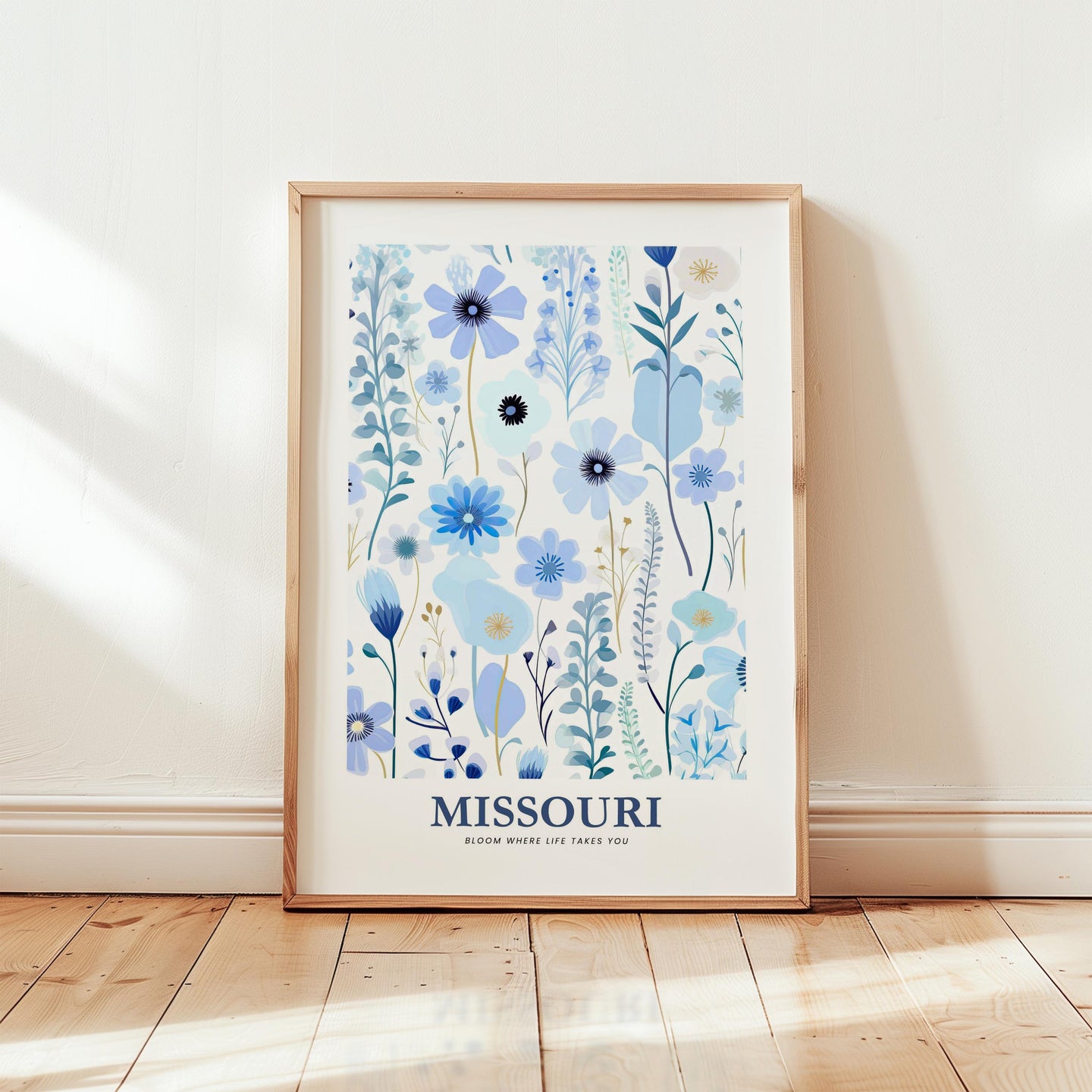 Missouri Flower Poster