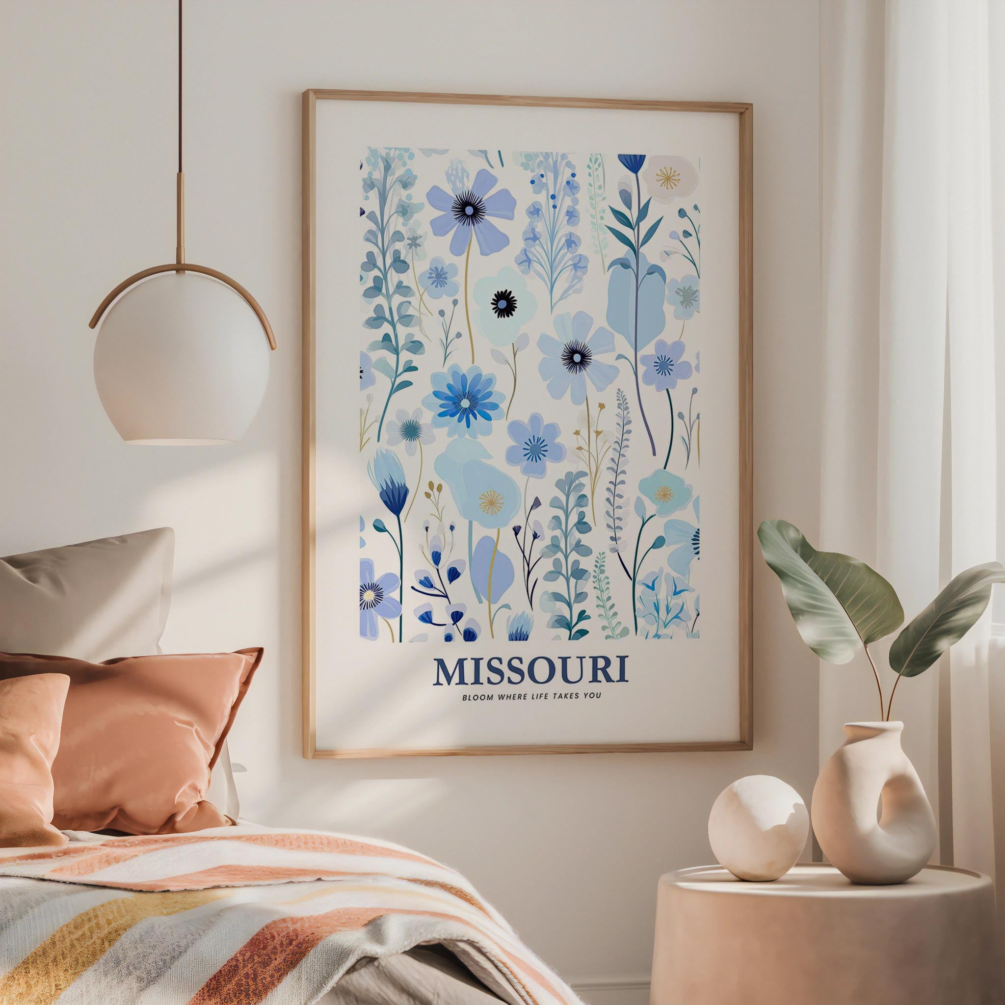 Missouri Flower Poster
