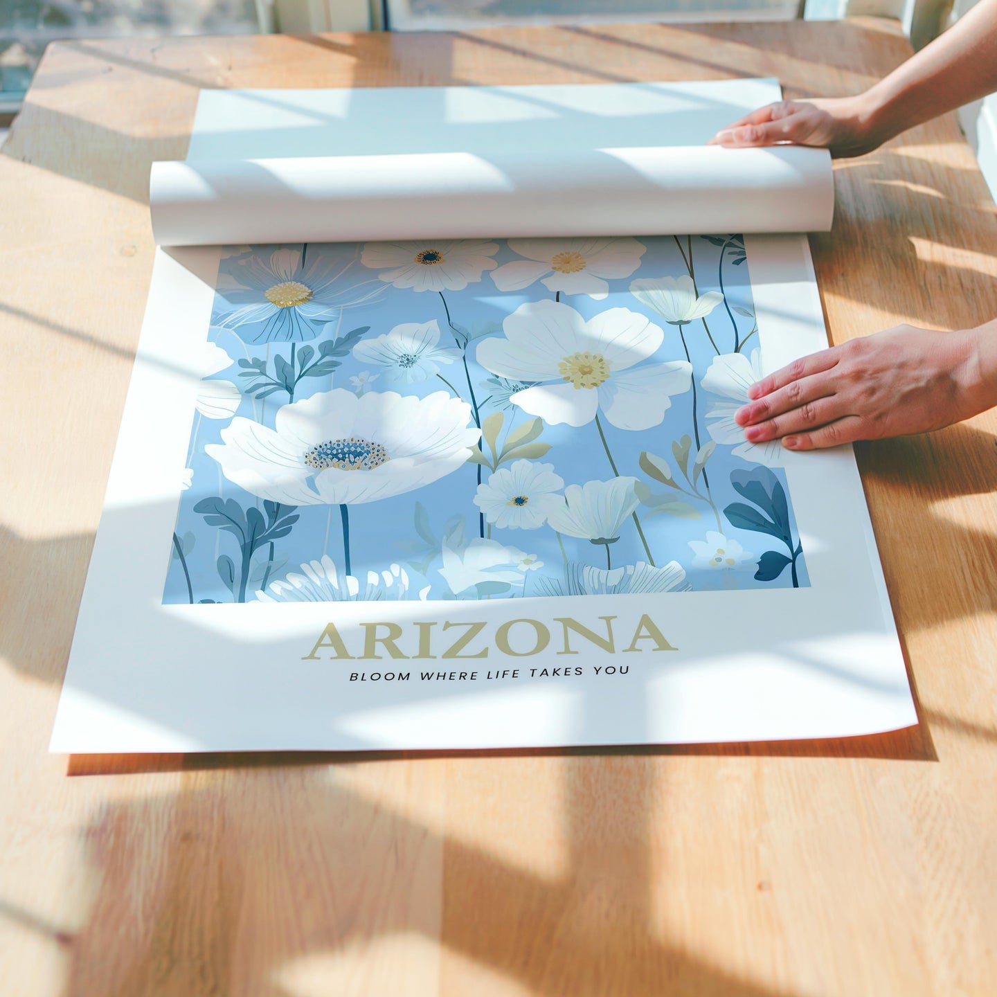 Arizona Flower Poster