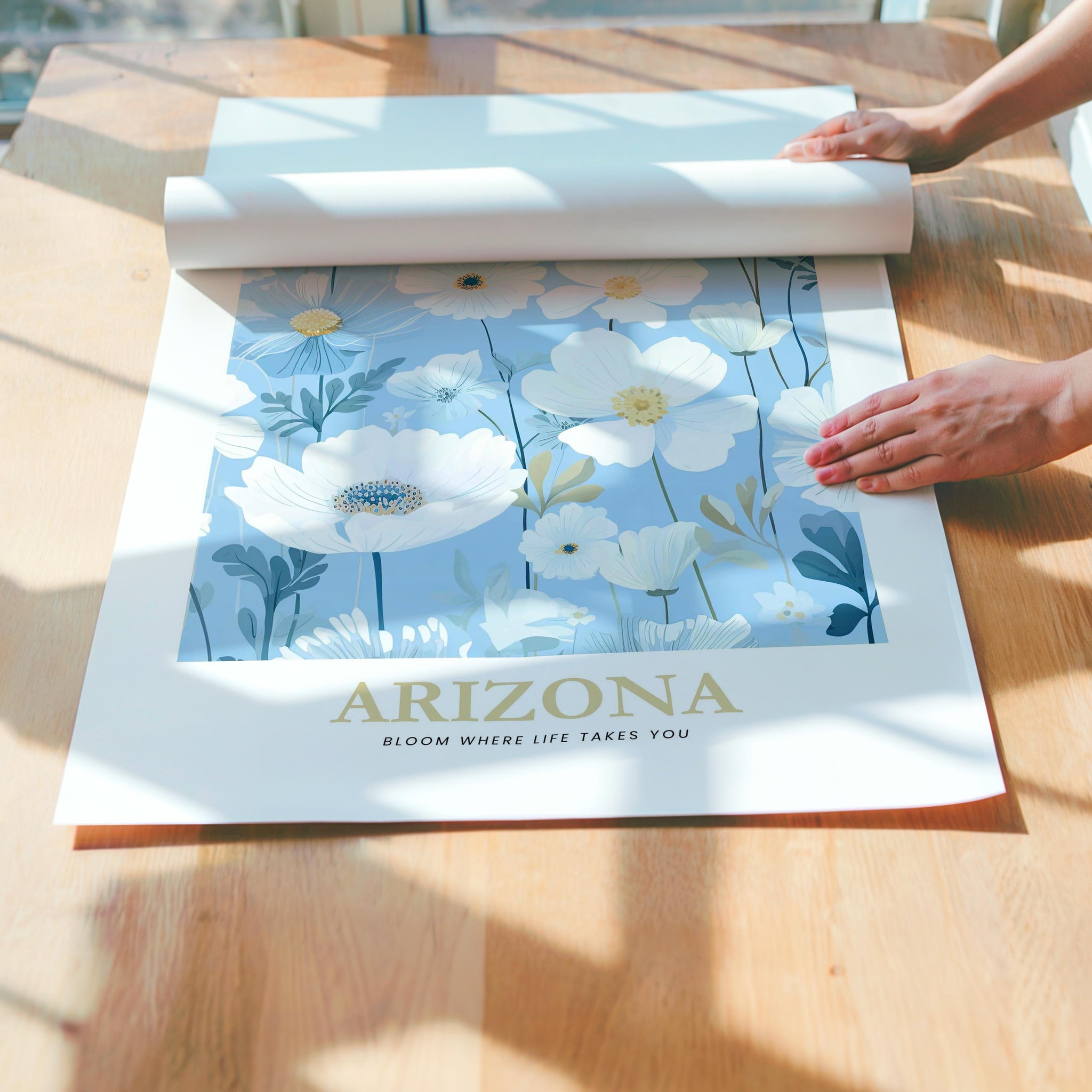 Arizona Flower Poster
