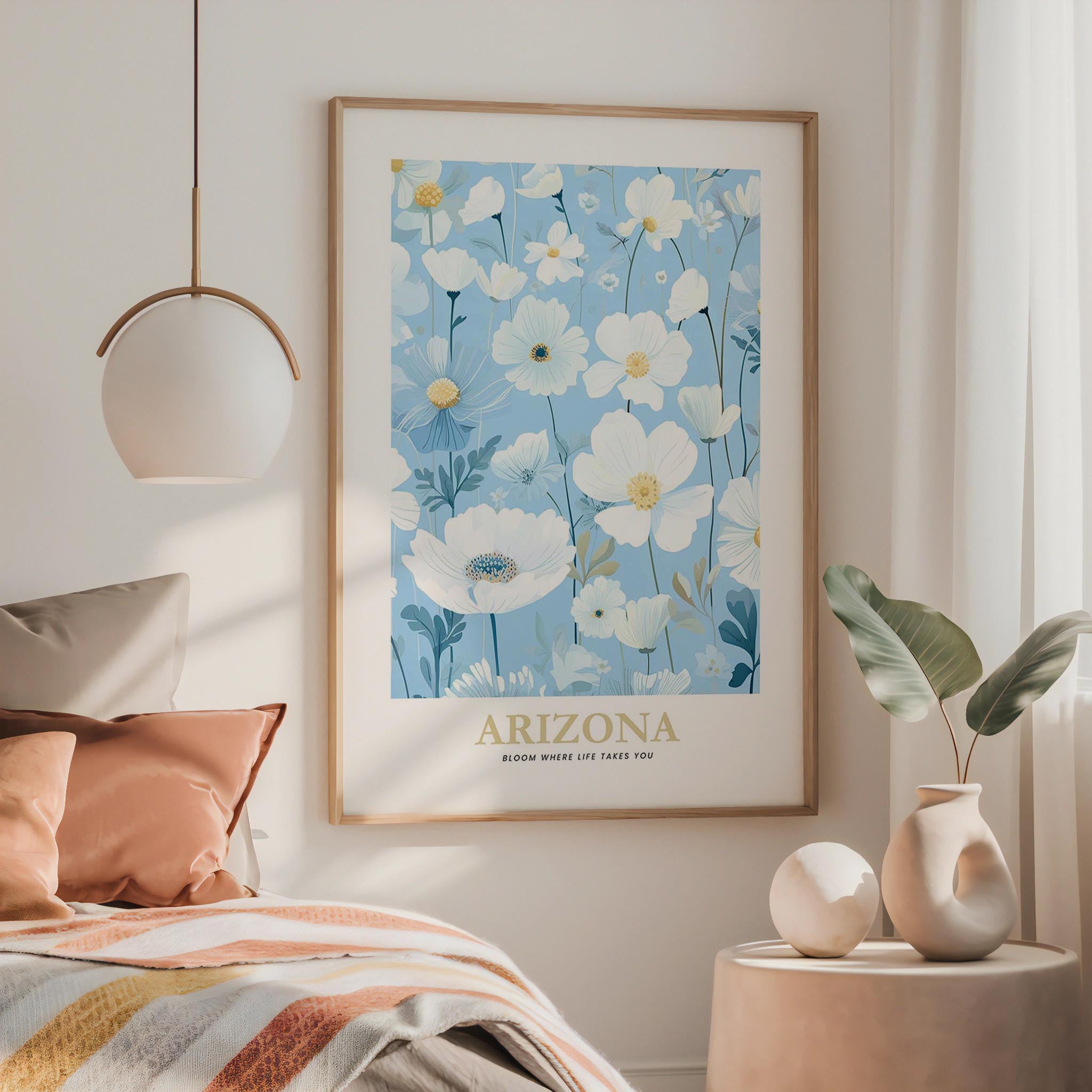 Arizona Flower Poster