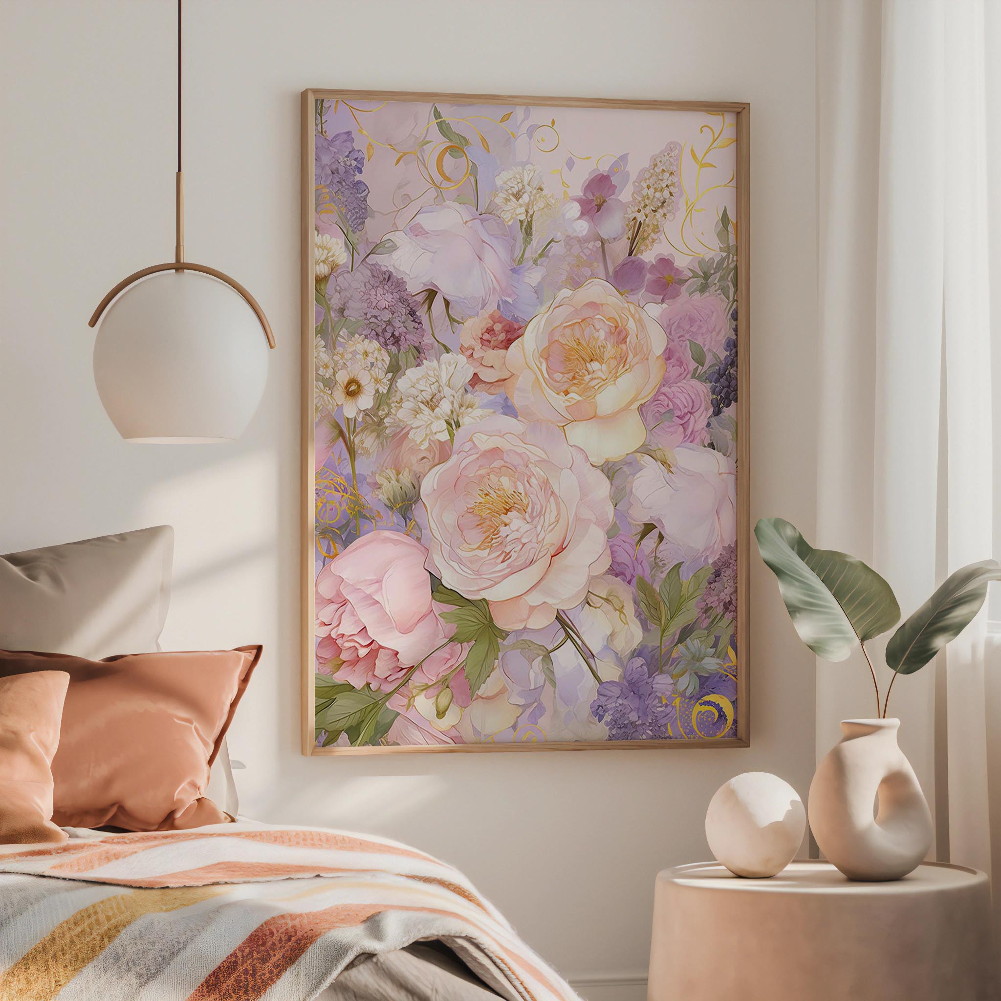 Rosette Aura Art Print