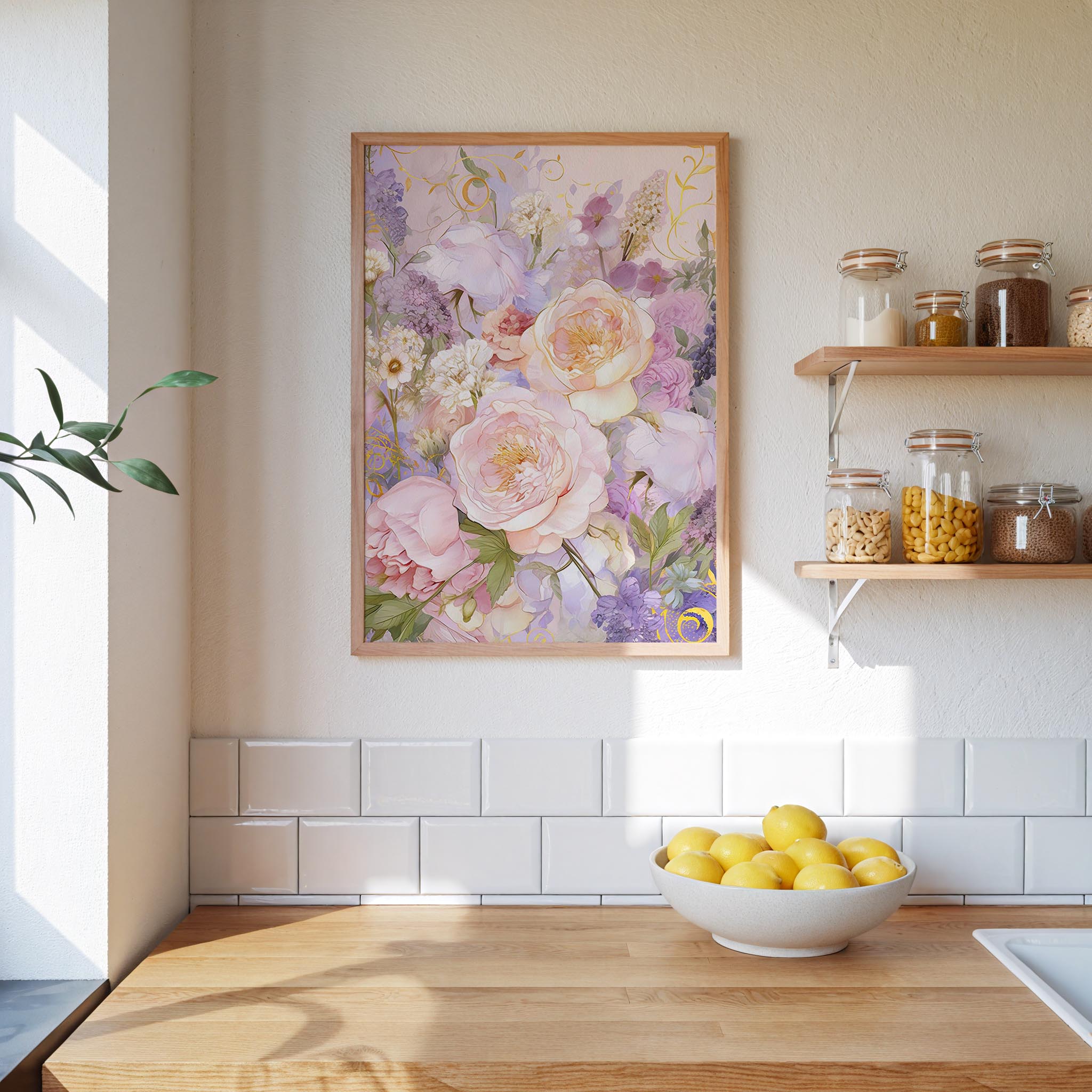 Rosette Aura Art Print