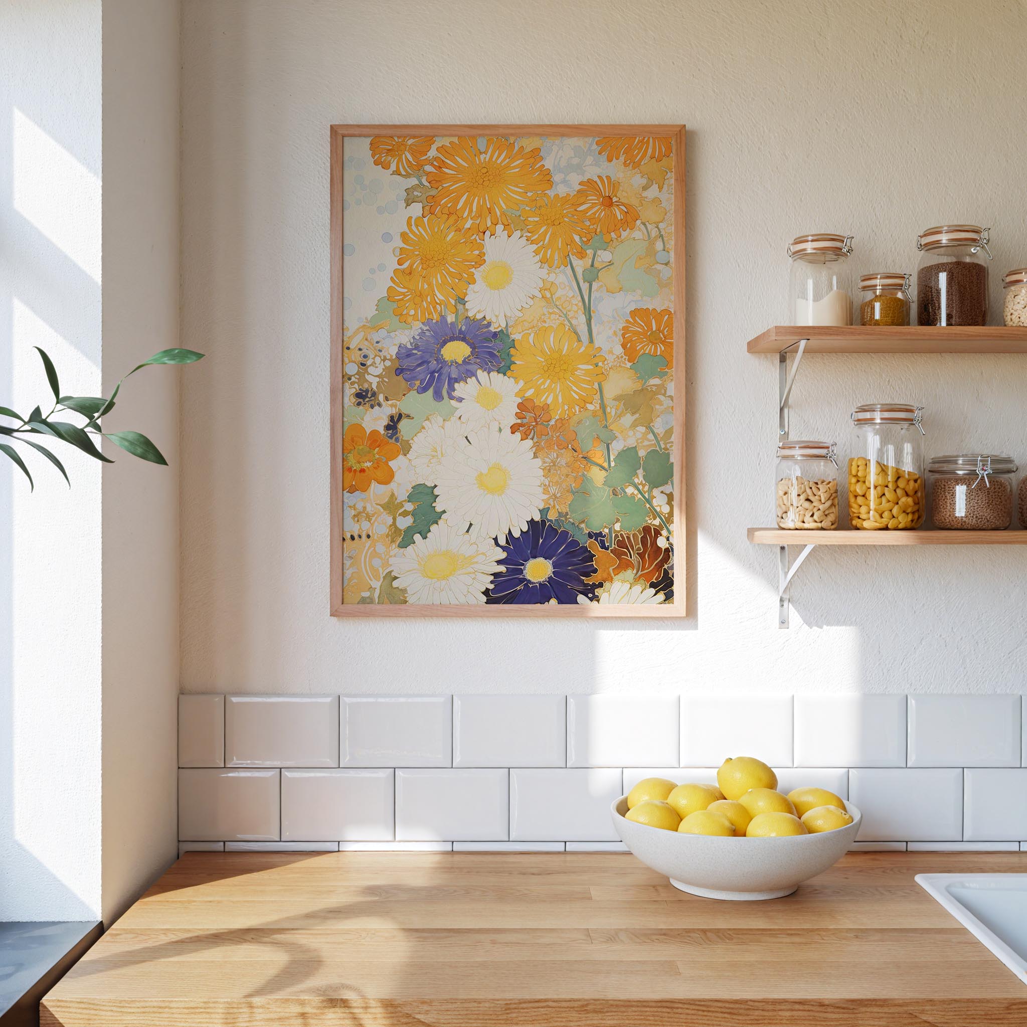 Daisy Aroma Art Print