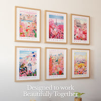 Flower Market Curated Set of 6 Prints