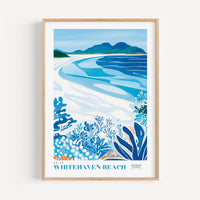 Whitehaven Beach Poster